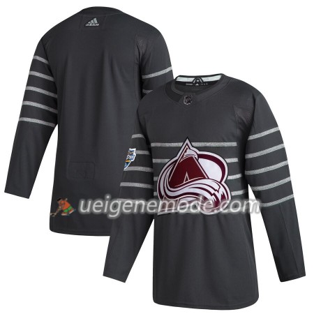 Herren Colorado Avalanche Trikot Blank Grau Adidas 2020 NHL All-Star Authentic